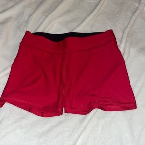 red DSG spandex
